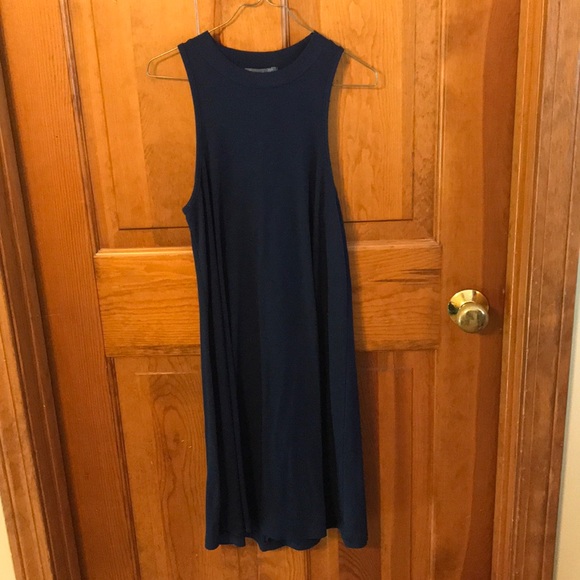 navy blue tank top dress
